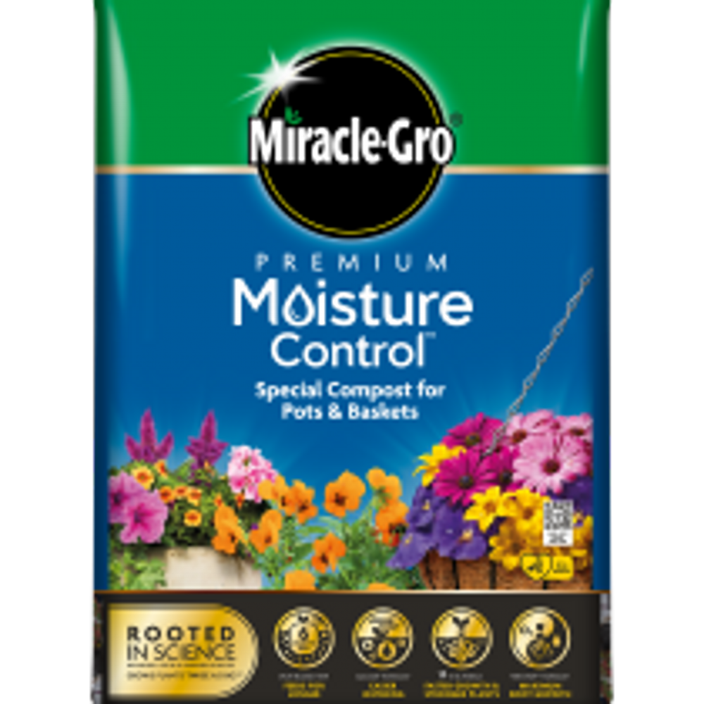 Miracle Gro Moist Control Peat Free 40ltr Barn Farm Plants